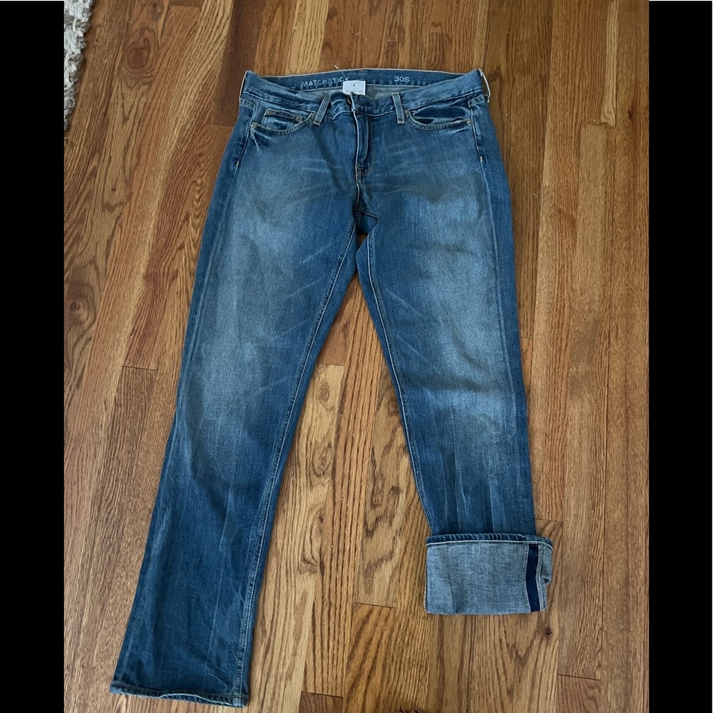NWT J CREW MATCHSTICK SKINNY LEG JEAN SIZE 30S